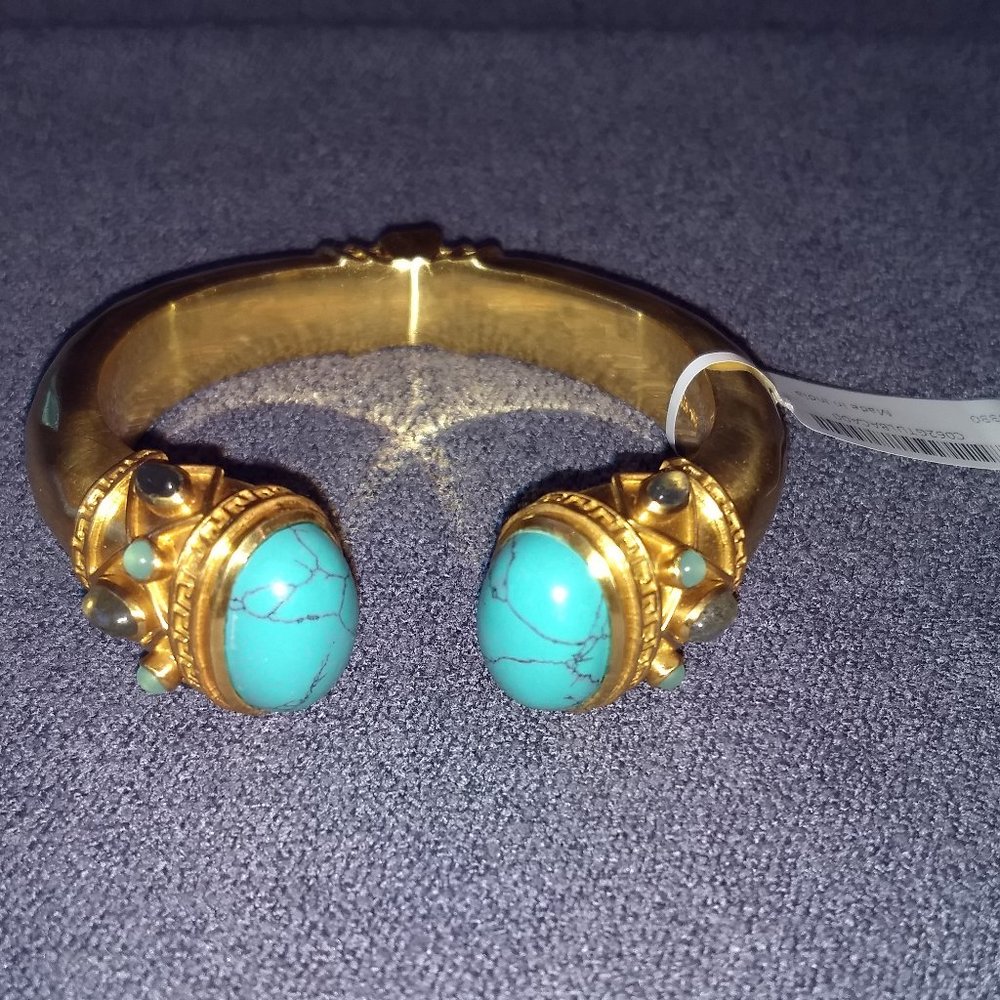 Julie Vos Turquoise cuff bangle, NWT